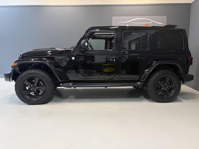 Jeep WRANGLER 2.0 T 280pk Unlimited Night Eagle Autom. 4x4 Elektrisch softtop (Sky-one touch power top), Full options!
