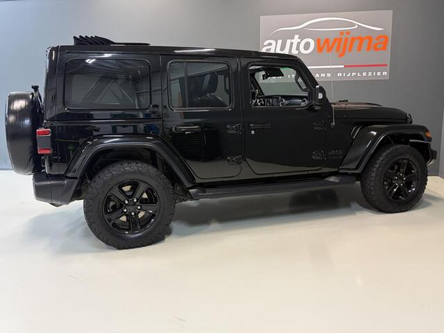 Jeep WRANGLER 2.0 T 280pk Unlimited Night Eagle Autom. 4x4 Elektrisch softtop (Sky-one touch power top), Full options!
