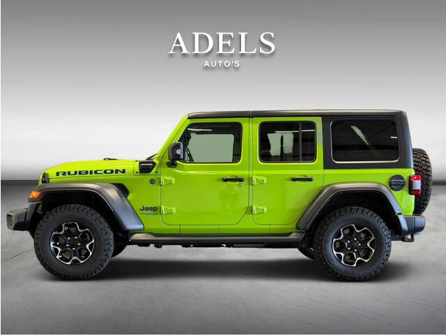 Jeep WRANGLER Unlimited 4xe 380 Rubicon Trekhaak Camera ACC Keyless Treeplanken