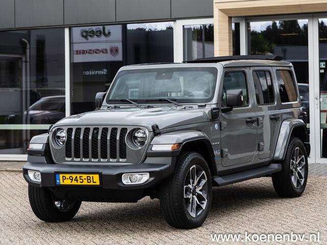 Jeep WRANGLER 4XE 4x4 Autom. SAHARA MY SKY TOP / LEER / 20 All SEASON