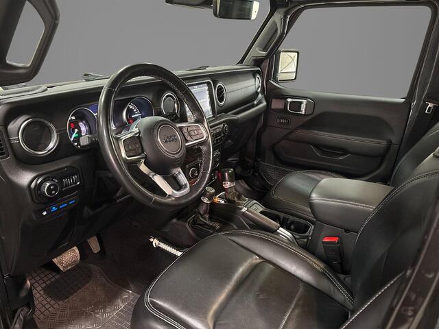 Jeep WRANGLER Unlimited 4xe 380 80th Anniversary | Front offroad camera | Navigatie | Leder | Trekhaak | Stoel & Stuurverwarming |