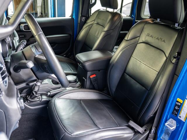 Jeep WRANGLER Unlimited 4xe 380 Sahara afneembaar dak|carplay|stuurverw|camera|keyless|BLIS|spiegelverw|