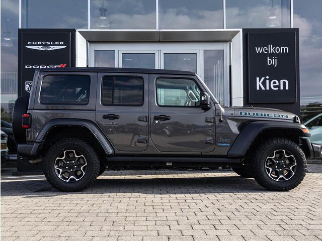 Jeep WRANGLER Unlimited 4xe 380 Rubicon | Leder | Lier | Cruise Control | Sky roof | Camera| Stoel + stuurverwarming | Navigatie |