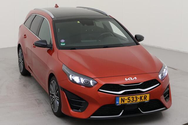 KIA CEE D Ceed Sportswagon 1.5 T-GDi 160PK Automaat GT-PlusLine Panorama dak Stoelverwarming Camera Elektrische best. stoel