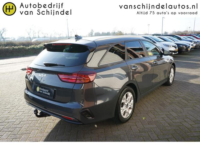 KIA CEE D Ceed Sportswagon 1.0 T-GDI DYNAMICLINE VOLLEDIG DEALER ONDERHOUDEN TREKHAAK CAMERA ANDROID/APPLECARPLAY(NAVI) STOEL+STUURVERWARMING ECC AIRCO CRUISECONTROL BLUETOOTH 16INCH 4X ELECTR.RAMEN/SPIEGELS