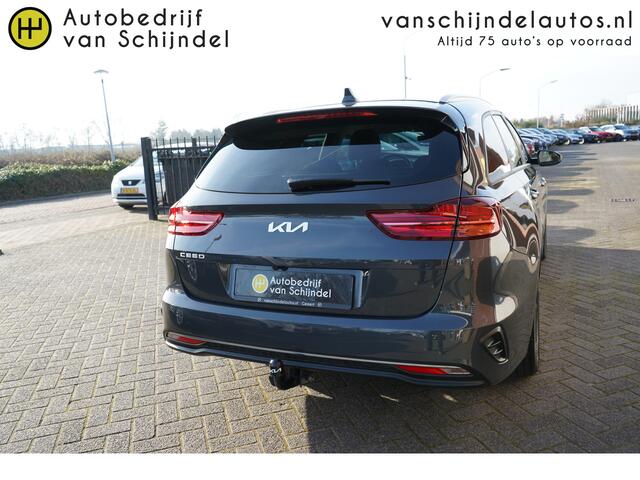 KIA CEE D Ceed Sportswagon 1.0 T-GDI DYNAMICLINE VOLLEDIG DEALER ONDERHOUDEN TREKHAAK CAMERA ANDROID/APPLECARPLAY(NAVI) STOEL+STUURVERWARMING ECC AIRCO CRUISECONTROL BLUETOOTH 16INCH 4X ELECTR.RAMEN/SPIEGELS