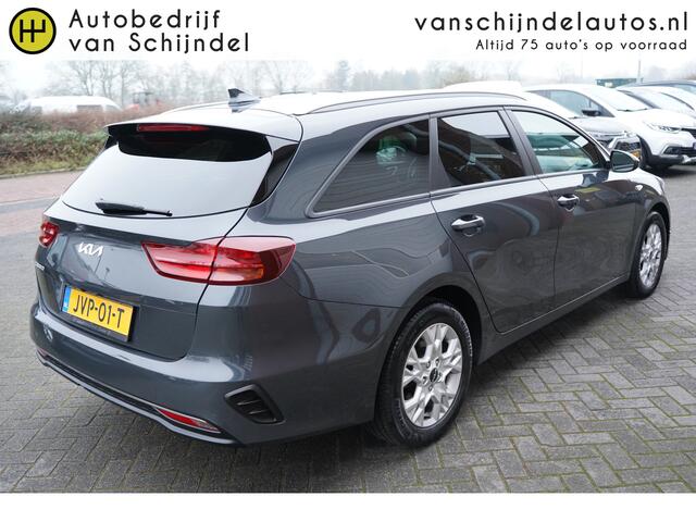KIA CEE D Ceed Sportswagon 1.0 T-GDI DYNAMICLINE VOLLEDIG DEALER ONDERHOUDEN 10X OP VOORRAAD CAMERA STOEL+STUURVERWARMING ANDROID/APPLECARPLAY(NAVI) ECC AIRCO CRUISECONTROL BLUETOOTH LMV PRIVACYGLAS ENZ...