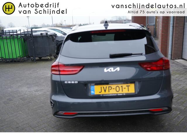 KIA CEE D Ceed Sportswagon 1.0 T-GDI DYNAMICLINE VOLLEDIG DEALER ONDERHOUDEN 10X OP VOORRAAD CAMERA STOEL+STUURVERWARMING ANDROID/APPLECARPLAY(NAVI) ECC AIRCO CRUISECONTROL BLUETOOTH LMV PRIVACYGLAS ENZ...