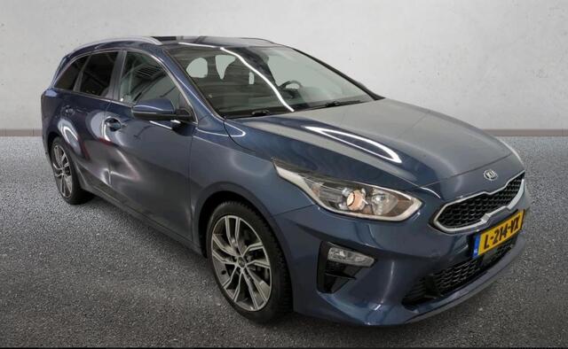 KIA CEE D Ceed Sportswagon 1.5 T-GDi 160PK Automaat DynamicPlusLine / Airco-ecc./ Pdc+Camera / Stoel-Stuurverwarming / 1/2Leder /
