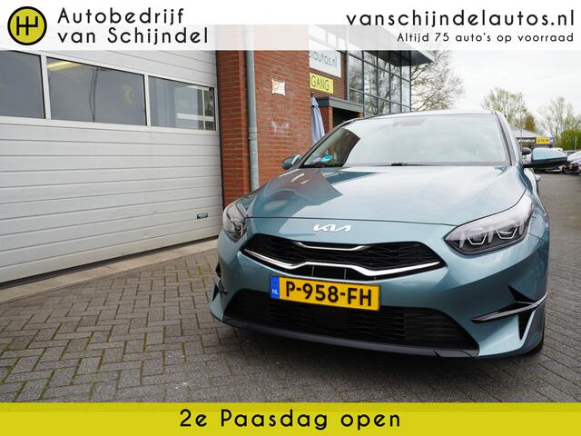 KIA CEE D Ceed 1.0 T-GDi DYNAMICPLUSLINE LUXE ORIGINEEL NEDERLANDS CAMERA FULL LED 1/2 LEDER ANDROID/APPLECARPLAY NAVI STOEL+STUURVERWARMING LMV PDC 4X ELECTR.RAMEN/SPIEGELS
