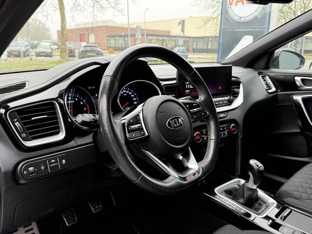 KIA CEE D Ceed Sportswagon BWJ 2021 | 1.0T 120PK GT-Line Business Edition | LEER/STOF | NAVI | CLIMA | STOEL&STUUR VERW | CARPLAY | CAMERA |