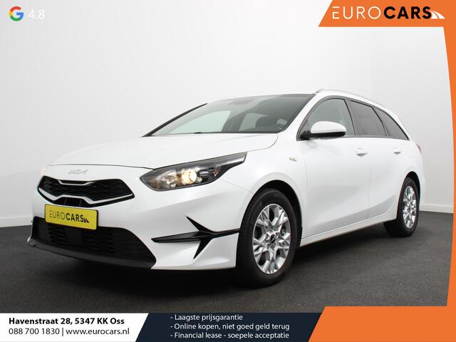 KIA CEE D Ceed Sportswagon 1.5 T-GDi 160pk Automaat DynamicLine Climate control Adaptieve cruise control Stuurverwarming Stoelverwarming Navigatie Apple Carplay/ Android Auto Lichtmetalen velgen Achteruitrijcamera