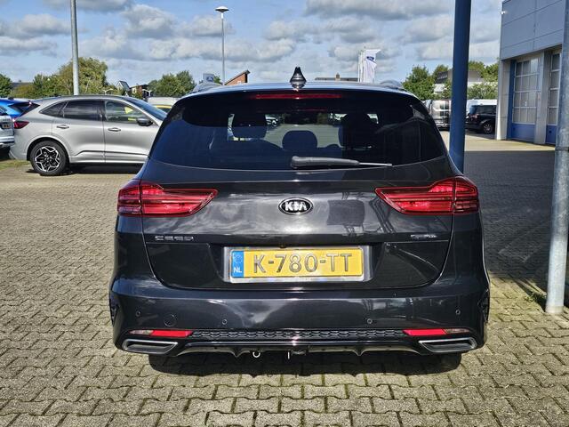 KIA CEE D Ceed Sportswagon 1.5 T-GDi GT-Line 160 pk | Full option | half leder | Panoramadak | Afneembare trekhaak | Stoel- en stuurwielverwarming | Digitaal dashboard etc.