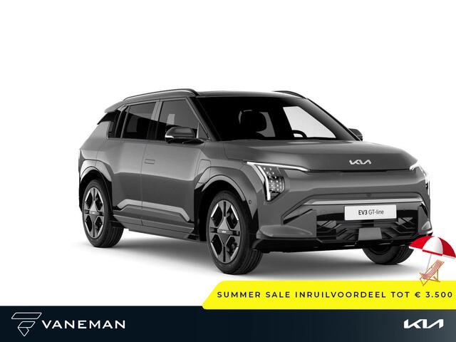 KIA EV3 GT-Line Business Edition 81.4 kWh | cruise control adaptief met Stop&Go en stuurhulp | Full map navigatie met Kia Connect