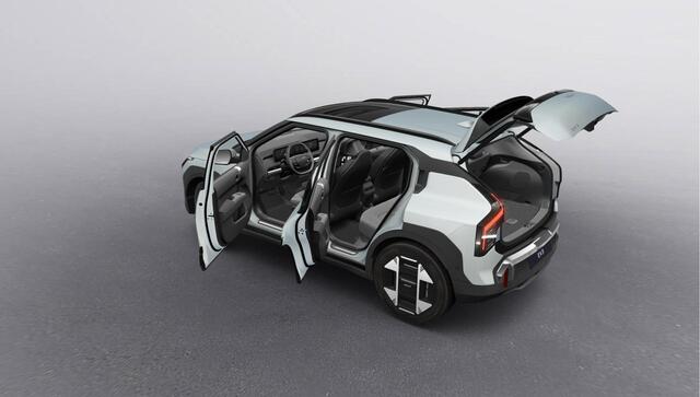 KIA EV3 Plus Advanced 81.4 kWh - Dit jaar nog wegrijden! - IVORY SILVER