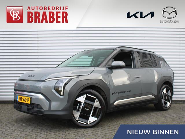 KIA EV3 Plus Advanced 81.4 kWh | Stuur/stoelverwarming | Schuifdak | Camera | Elek. stoelverstelling | 19" LM | Dodehoek detectie | Clima | LED |