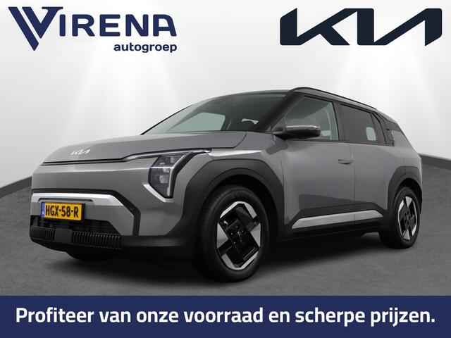 KIA EV3 Plus 81.4 kWh - Stoel/stuurwiel verwarming - Adaptieve Cruisecontrole - LED lampen - V2L - Fabrieksgarantie tot en met 03-2032