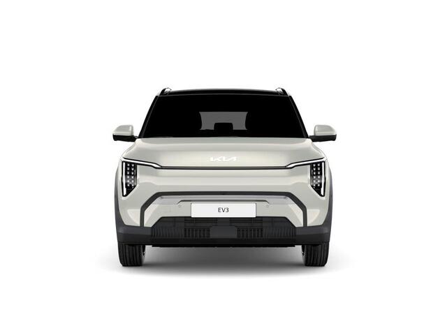 KIA EV3 Plus Advanced 81.4 kWh | Actieprijs* | Navi. | Clima. | Adapt. Cruise. | Dodehoekassistentie | Stoel&Stuur Verwarming | Glazen Schuif-/Kanteldak | Vegan Lederen Stoelbekleding | Harman Kardon