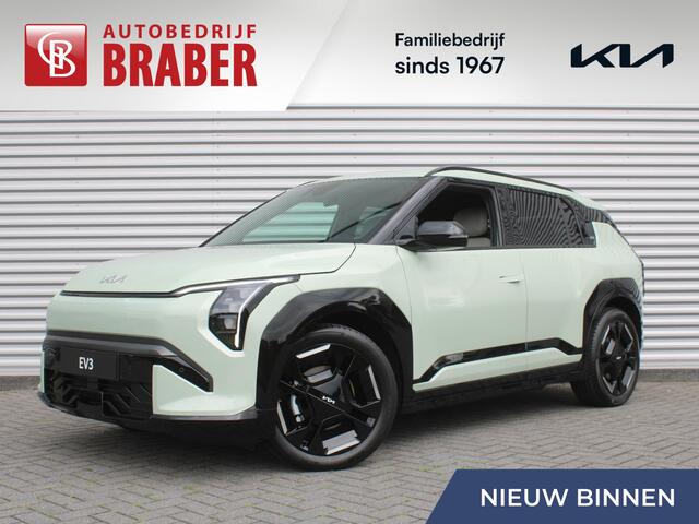 KIA EV3 GT-Line Business Edition 81.4 kWh | Nieuw | Direct leverbaar | Actieradius tot 563 km (WLTP) | 18% bijtelling | Gratis metallic lak t.w.v. € 795! |