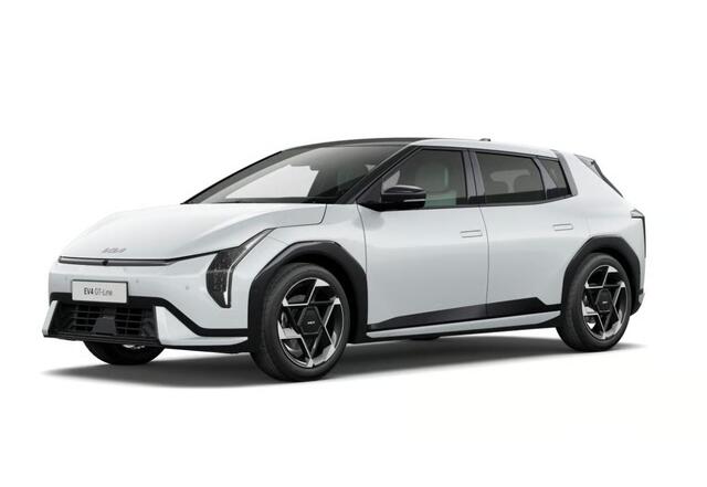 KIA EV4 GT-Line Business Edition 81.4 kWh | Adaptieve cruise control | Stoel- en stuurwielverwarming | Achteruitrijcamera | 19" LM velgen GT-Line | LED-koplampen |