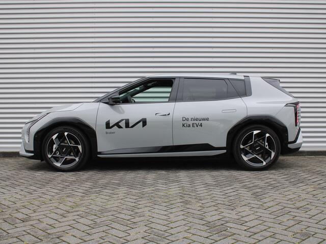 KIA EV4 GT-PlusLine 81.4 kWh | Schuifdak | Stuur-/stoelverwarming + ventilatie | Camera rondom | Elek. stoelverstelling | Leer | HUD | LED | 19" LM |