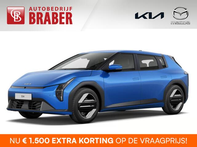 KIA EV4 Plus 58.3 kWh | Nieuw | Direct leverbaar | Actieradius tot 440 km (WLTP) | 18% bijtelling | Tot ¤ 3.000 inruilvoordeel bij aanschaf |