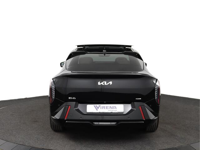 KIA EV4 Fastback GT-PlusLine 81.4 kWh - Stoelverwarming/ventilatie - Glazen Schuif-/kanteldak - Elektrisch verstelbare voorstoelen - Dodehoekcamera - Head-up display - Fabrieksgarantie tot 09-2032