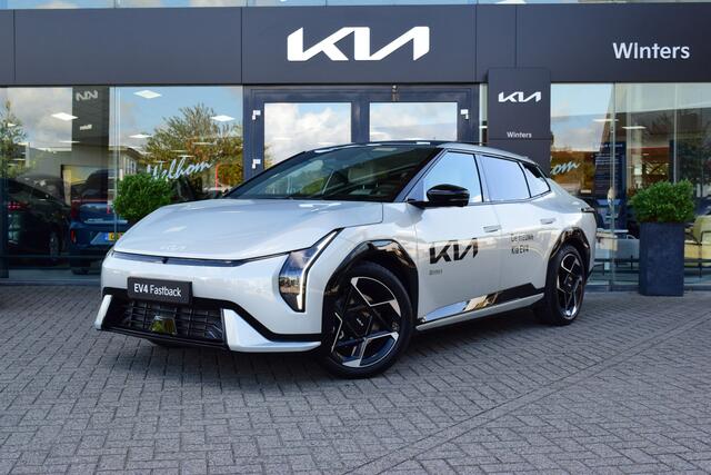 KIA EV4 Fastback GT-PlusLine 81.4 kWh | Direct leverbaar | Demo model I Meest complete uitvoering met grote accupakket | 10Jr.Garantie