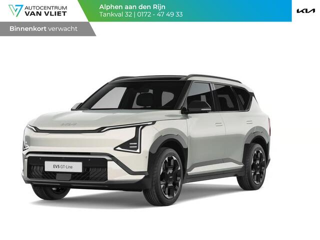 KIA EV5 GT-Line Business Edition 81.4 kWh | Actieprijs* | Uit Voorraad Beschikbaar | Clima. | Adapt. Cruise. | Dodehoekassistentie | Panodak | GT-Line Vegan Lederen Bekleding