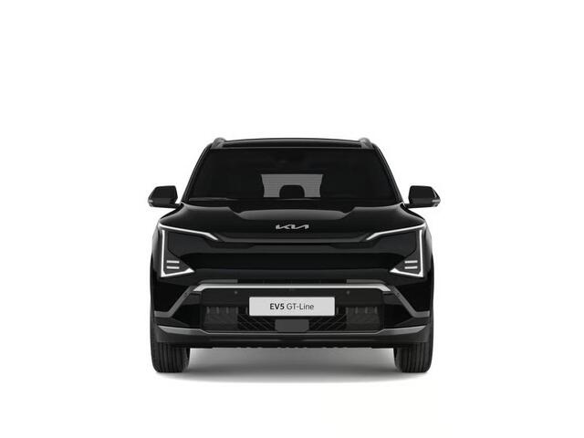 KIA EV5 GT-PlusLine 81.4 kWh | Actieprijs* | Navi. | Clima. | Adapt. Cruise. | Dodehoekassistentie | Panodak | Harman Kardon | Massagefunctie | GT-Line Bekleding In Vegan Leder | Dodehoekcamera | Slimme Parkeerassistentie