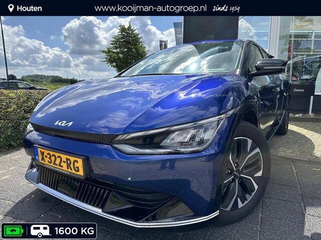 KIA EV6 Plus 77.4 kWh | 1.600 Trekgewicht!!! | Demo | BTW-auto | Lederen bekleding | Stoel verwarming en verkoeling | Zeer compleet
