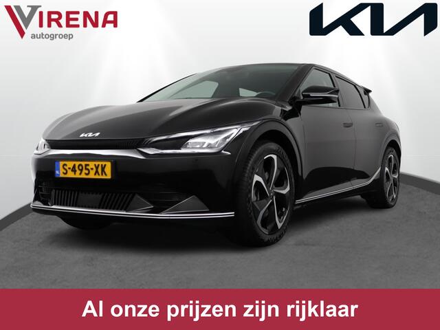KIA EV6 Plus 77.4 kWh - Navigatie - Cruise Control Adaptief - Stoelverwarming-/ventilatie - Stuurverwarming - Fabrieksgarantie tot 05-2030