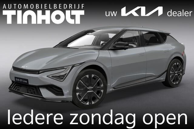 KIA EV6 GT-Line 84 kWh - Direct uit voorraad leverbaar - Wolf Gray