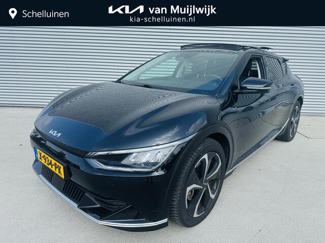KIA EV6 Plus Advanced 77.4 kWh Trekhaak | Panoramadak | 20 inch | Auto rijdt momenteel km stand kan iets variëren