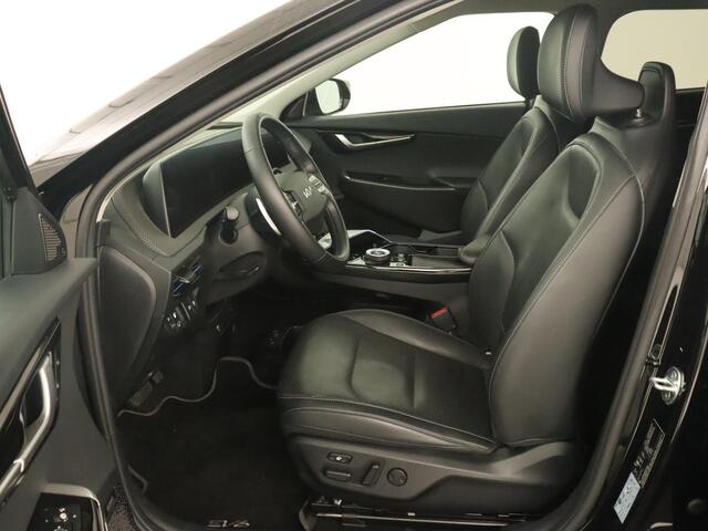 KIA EV6 Plus 58 kWh | Stoelventilatie | Leder | Warmtepomp | Adaptive cruise | Carplay | Camera | Stoel & stuurverwarming | 19'' | Sfeerverlichting | Navigatie | Keyless