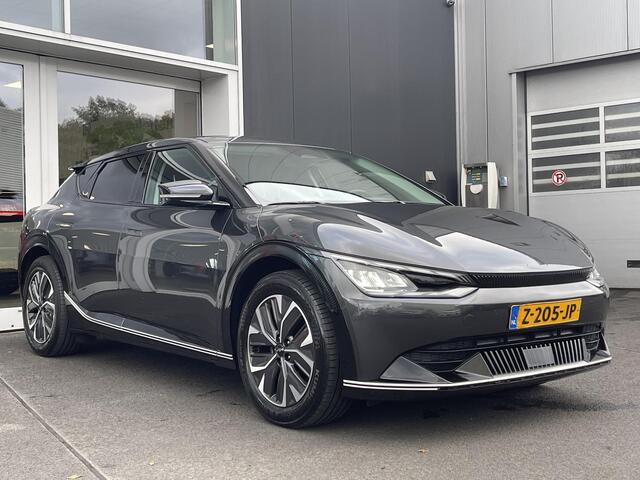KIA EV6 Plus 77.4 kWh Trekhaak 13-polig, stoel ventilatie, stuur- & stoelverwarming, achterbank verwarmd, parkeersensoren, adaptieve cruise control, navigatie Apple CarPlay/Android Auto