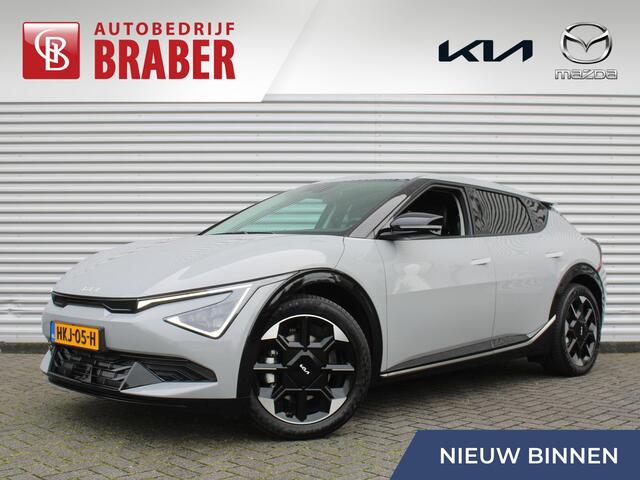 KIA EV6 Plus 84 kWh | Stuur-/stoelverwarming + ventilatie | Elek. stoelverstelling + achterklep | 20" LM | Camera | Leer | LED | Cruise adapt. |