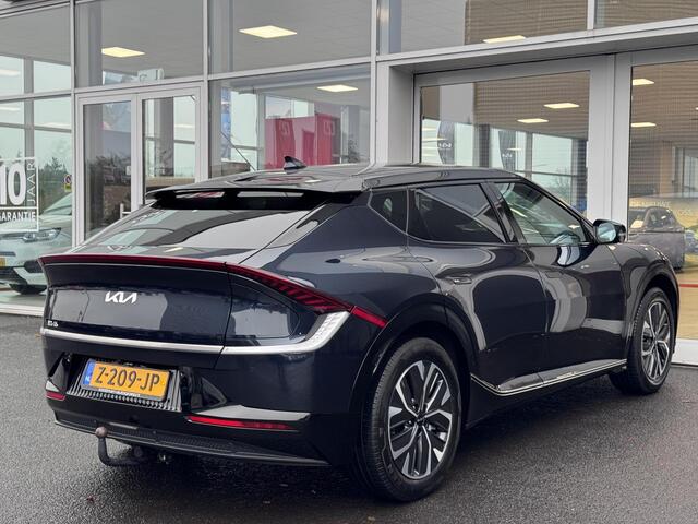 KIA EV6 Plus 77.4 kWh Trekhaak 13-polig, stoel ventilatie, stuur- & stoelverwarming, achterbank verwarmd, parkeersensoren, adaptieve cruise control, navigatie Apple CarPlay/Android Auto