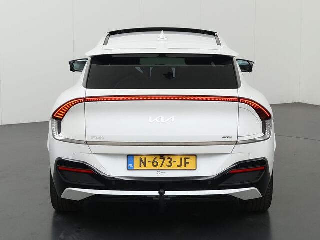 KIA EV6 GT-Line 77.4 kWh | Trekhaak | Panoramadak | Meridian Audio | Elekt. Stoelverstelling met geheugen | Stoelventilatie |