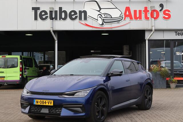KIA EV6 GT-Line 77.4 kWh BTW Auto, Panoramadak, Schuif- kanteldak, Cruise control, 360 Camera, Stoel- en stuurverwarming, Stoel ventilatie