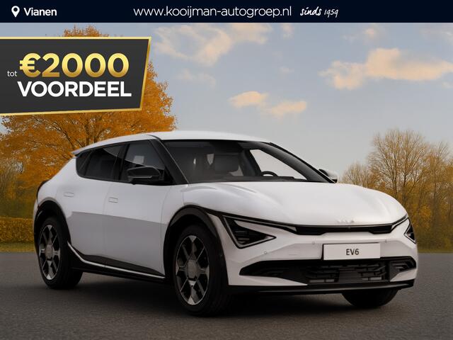 KIA EV6 Light Edition 63 kWh Nu ¤2.000,- voordeel! Nu tijdelijk extra scherp geprijsd!