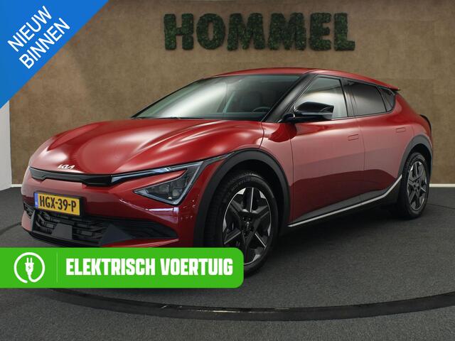 KIA EV6 Air 84 kWh SOH 99.5%!!- GROOT ACCU PAKKET - ORIGINEEL NEDERLANDSE AUTO - TREKHAAK 1.800 KG GEREMD TREKGEWICHT - STUUR EN STOEL VERWARMING - APPLE CARPLAY/ANDROID AUTO - PARKEERSENSOREN VOOR EN ACHTER - NAVGIATIE