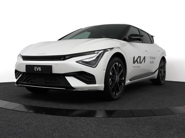 KIA EV6 GT-Line 84 kWh - *DEMO* - Direct leverbaar - Facelift - LED - Stoel-/stuurverwarming - Panorama dak - Fabrieksgarantie tot 09-2031