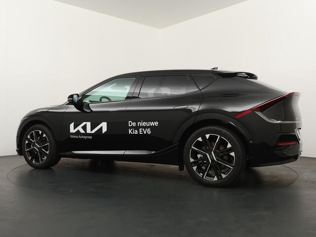 KIA EV6 GT-Line Business Edition 84 kWh - Stoelverwarming/Ventilatie - GT-Line Design - Led Matrix koplampen - Elektrisch verstelbare voorstoelen met geheugen - Elektrische achterklep - Draadloos Apple Carplay/Android Auto - Fabrieksgarantie tot 10-2033