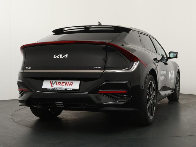 KIA EV6 GT-Line Business Edition 84 kWh - Stoelverwarming/Ventilatie - GT-Line Design - Led Matrix koplampen - Elektrisch verstelbare voorstoelen met geheugen - Elektrische achterklep - Draadloos Apple Carplay/Android Auto - Fabrieksgarantie tot 10-2033