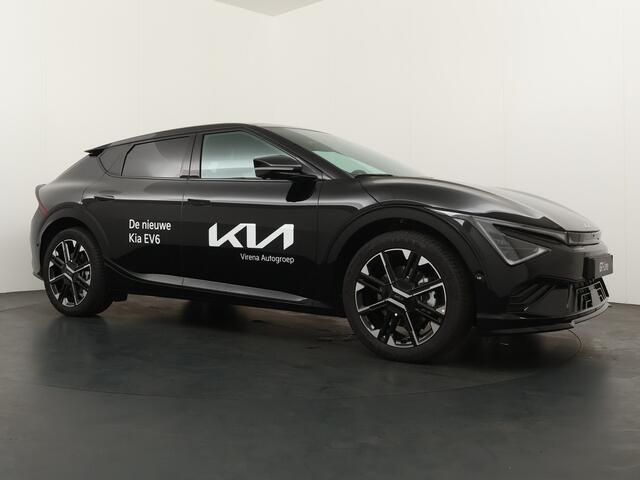 KIA EV6 GT-Line Business Edition 84 kWh - Stoelverwarming/Ventilatie - GT-Line Design - Led Matrix koplampen - Elektrisch verstelbare voorstoelen met geheugen - Elektrische achterklep - Draadloos Apple Carplay/Android Auto - Fabrieksgarantie tot 10-2033
