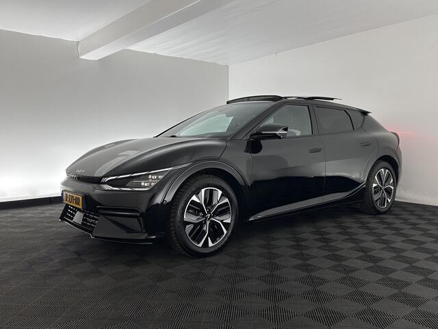 KIA EV6 GT-Line 77.4 kWh [ 3-Fase-11kW ] (SOH-100%) (INCL-BTW) Aut. *HEATPUMP | PANO | HEAD-UP | LEATHER-ALCANTARA | ADAPTIVE-CRUISE | DIGI-COCKPIT | MERIDIAN-AUDIO | MEMORYPACK | FULL-LED | KEYLESS | TOPVIEW | DAB | BLINDSPOT | NAVI-FULLMAP |