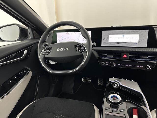 KIA EV6 GT-Line 77.4 kWh [ 3-Fase-11kW ] (SOH-100%) (INCL-BTW) Aut. *HEATPUMP | PANO | HEAD-UP | LEATHER-ALCANTARA | ADAPTIVE-CRUISE | DIGI-COCKPIT | MERIDIAN-AUDIO | MEMORYPACK | FULL-LED | KEYLESS | TOPVIEW | DAB | BLINDSPOT | NAVI-FULLMAP |