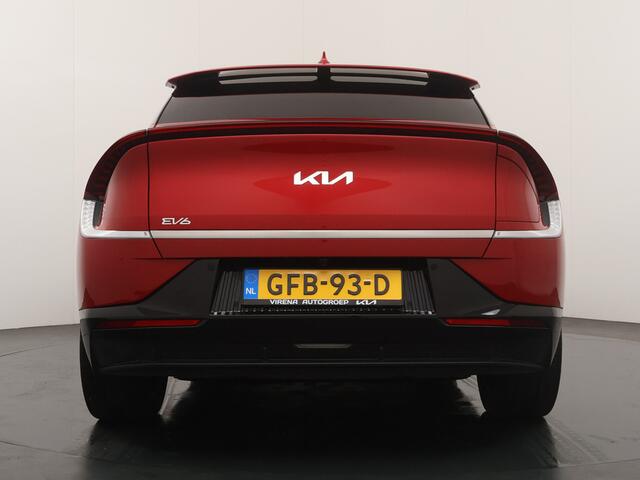 KIA EV6 Edition Advanced 77.4 kWh - SOH 98,7% Apple Carplay/Android Auto - Cruise Control - Dodehoekdetectie - Navigatie - Stuur/Stoel Verwarming - Fabrieksgarantie tot 07-2031