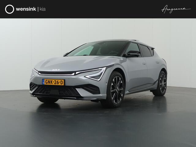 KIA EV6 GT-Line pano 84.0 kWh | Afneembare trekhaak | Facelift | Panoramadak | Led Matrix Koplampen | Meridian Surround | Head-Up | 360° Camera |